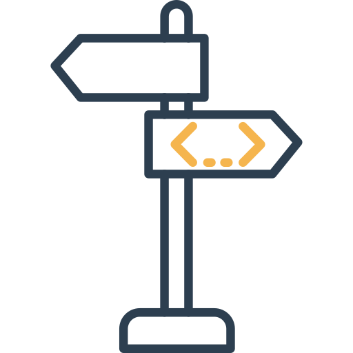 dirección icono gratis