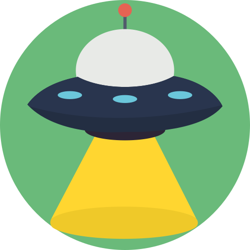 Alien place - Free arrows icons