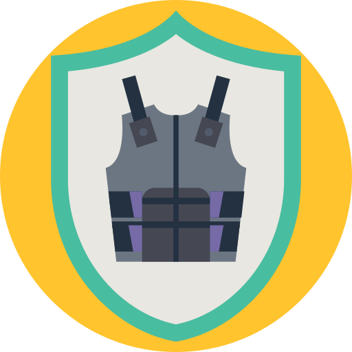 chaqueta de seguridad icono gratis