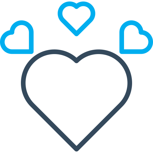 corazones icono gratis