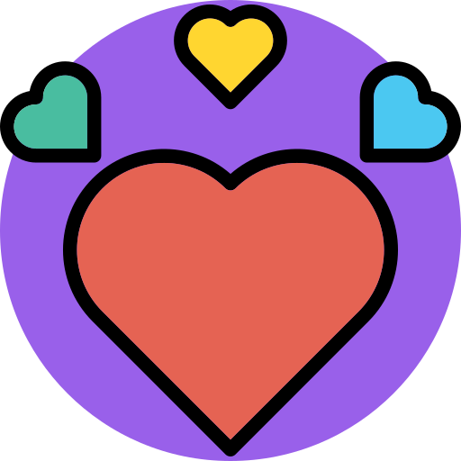 corazones icono gratis