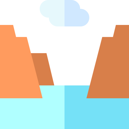 fjord Icône gratuit