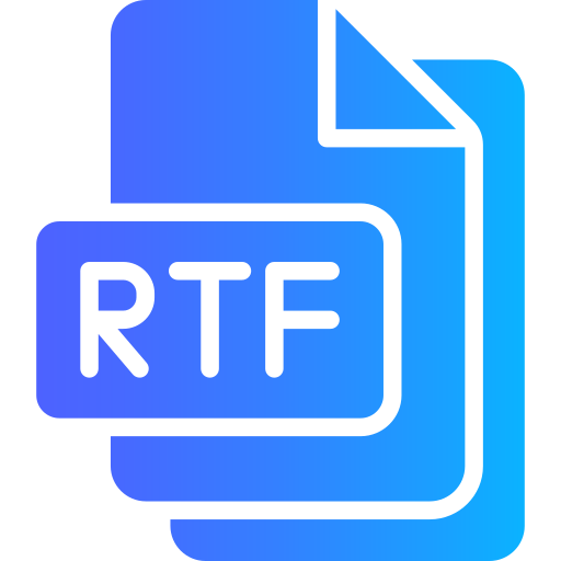 Rtf - Free interface icons