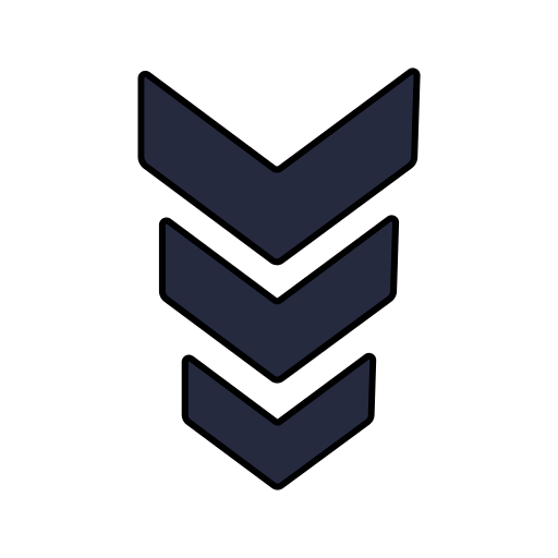 abajo cheurón icono gratis