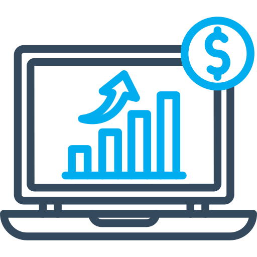 financier Icône gratuit