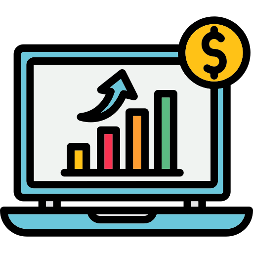 financier Icône gratuit