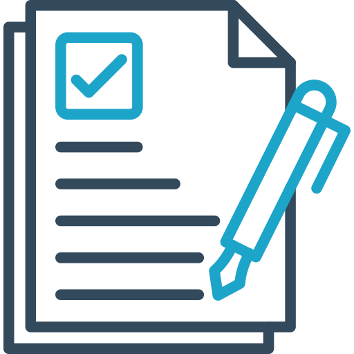 Exam documents - Free arrows icons