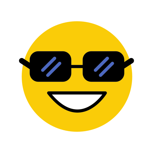 Sunglasses - Free smileys icons