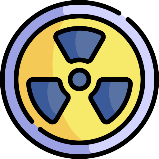 radioactivo icono gratis
