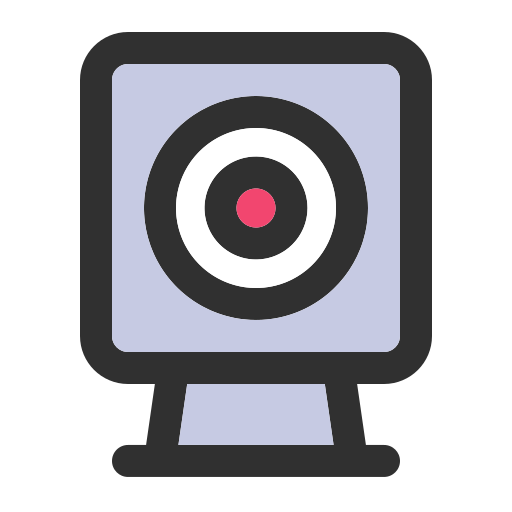 cámara web icono gratis