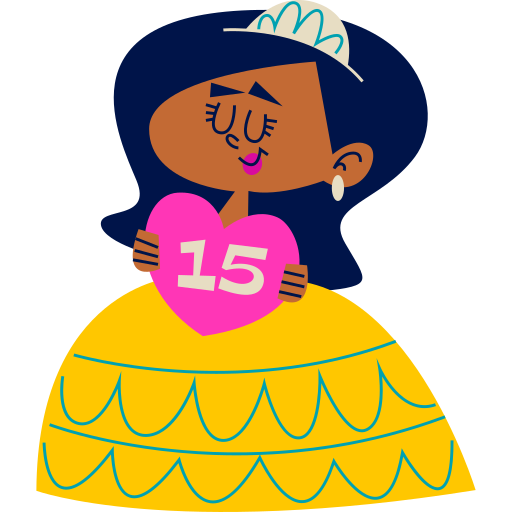 quinceanera kostenlos Sticker