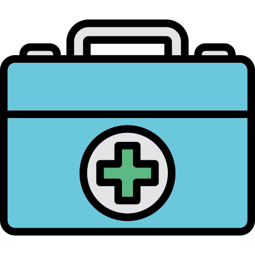 caja medica icono gratis