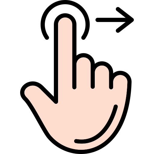 Hand Generic color lineal-color icon