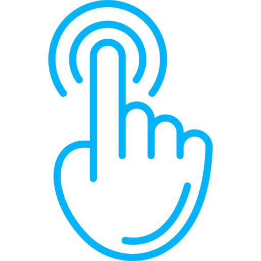 Double tap - Free hands and gestures icons