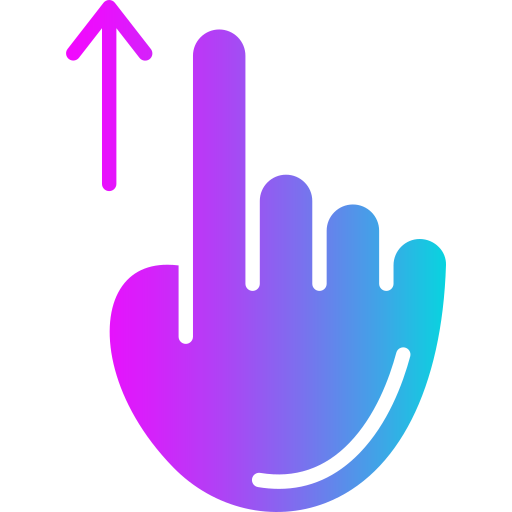 muévase hacia arriba icono gratis