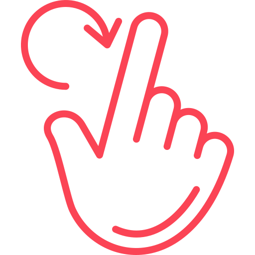 Rotate - Free hands and gestures icons