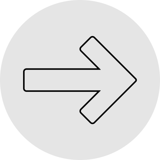 flecha correcta icono gratis