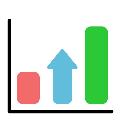 Chart free icon