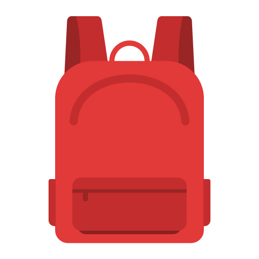 mochila icono gratis