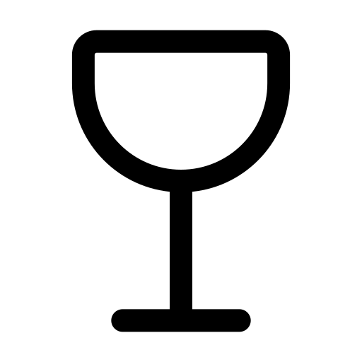 Glass free icon Glass free icon