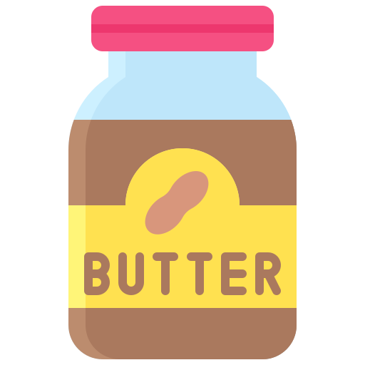 Peanut butter free icon Peanut butter free icon