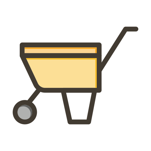 carretilla icono gratis