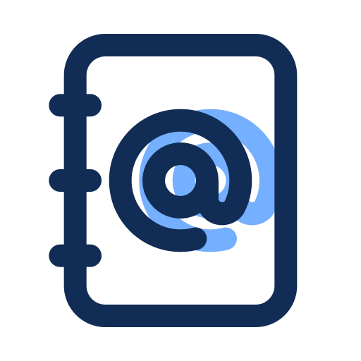 전화 번호부 무료 아이콘