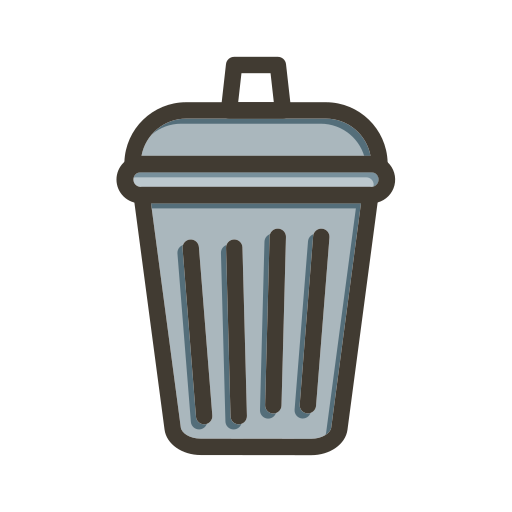 contenedor de basura icono gratis