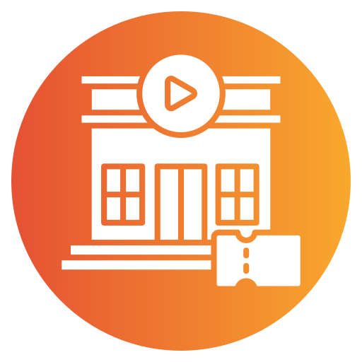 Кинотеатр бесплатно иконка Кинотеатр бесплатно иконка