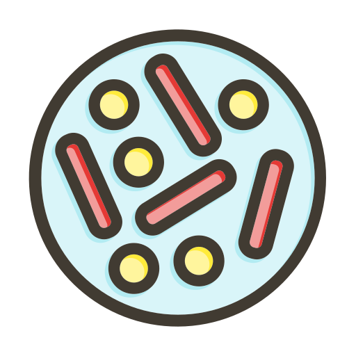 bacterias icono gratis