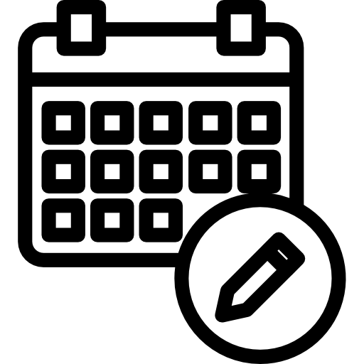 달력 무료 아이콘