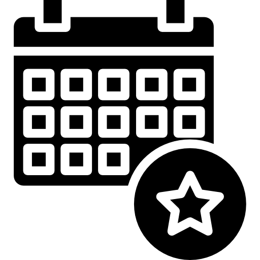 달력 무료 아이콘