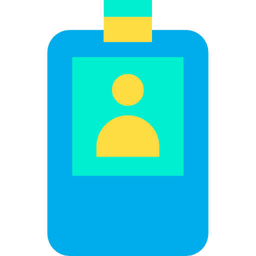 신분증 무료 아이콘