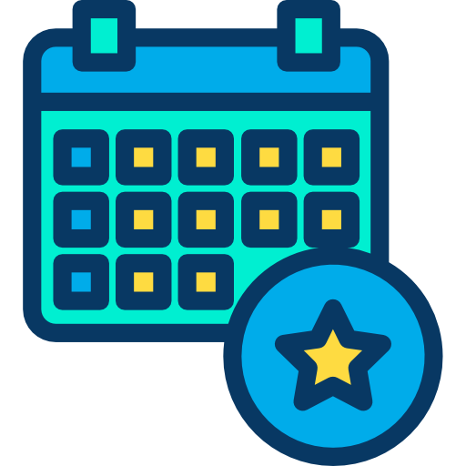 달력 무료 아이콘