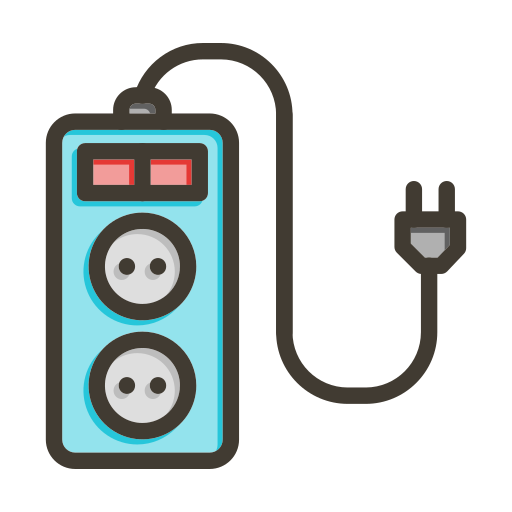 cable de extensión icono gratis