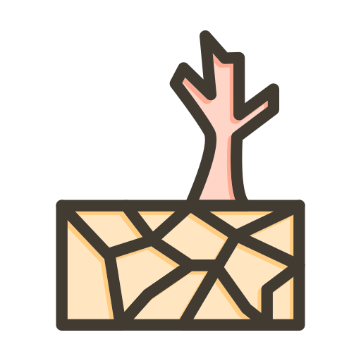 sequía icono gratis