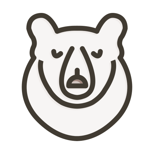 oso polar icono gratis