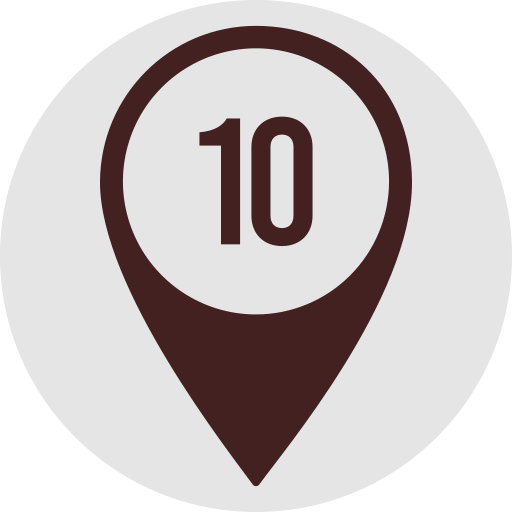 Number 10 free icon Number 10 free icon