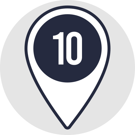 Number 10 free icon Number 10 free icon