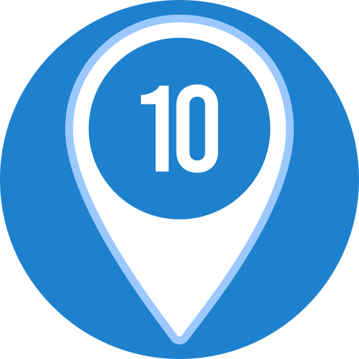 Number 10 free icon Number 10 free icon