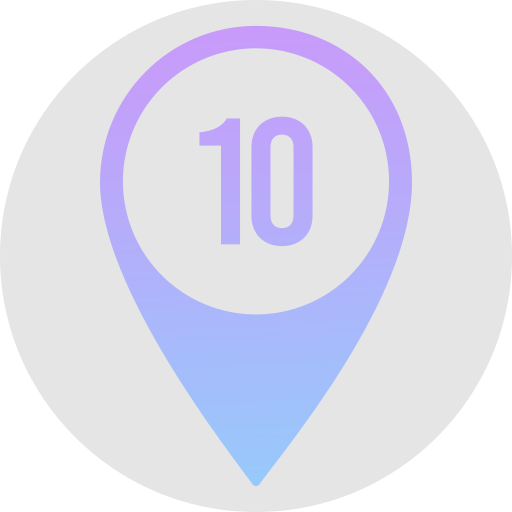 Number 10 free icon Number 10 free icon