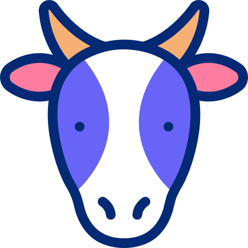 vaca icono gratis