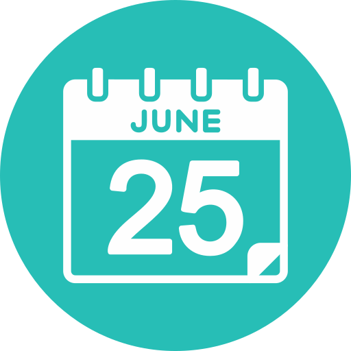 Июнь бесплатно иконка