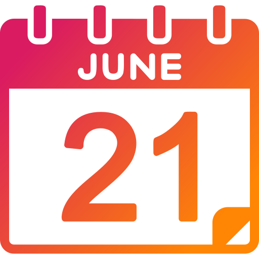 21 de junho grátis ícone 21 de junho grátis ícone
