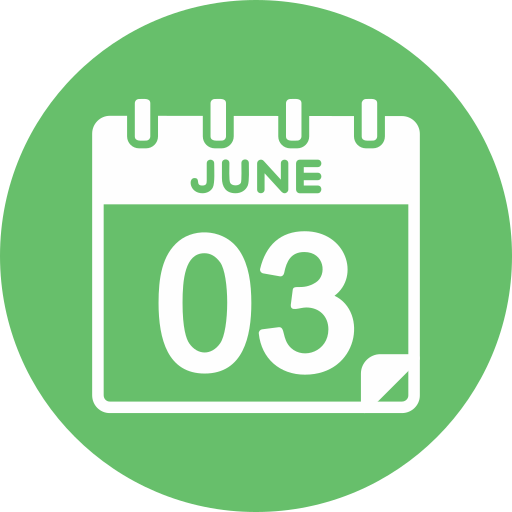 3 de junho grátis ícone 3 de junho grátis ícone