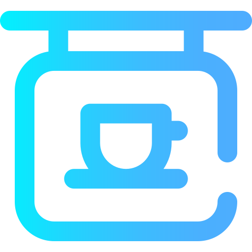 Coffee shop free icon Coffee shop free icon