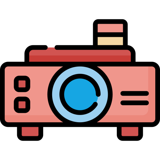 Projection - Free electronics icons