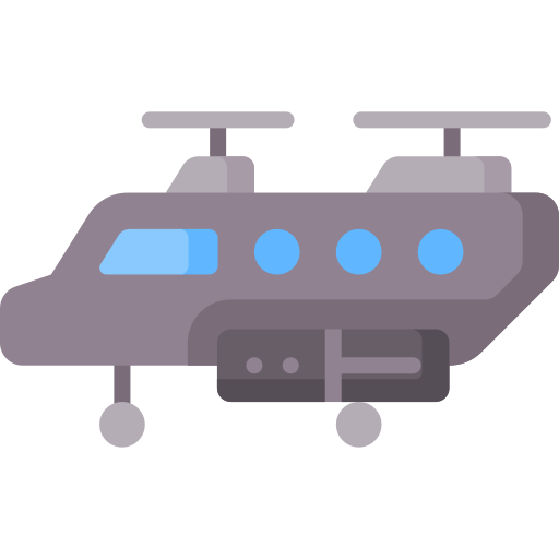 helicóptero icono gratis