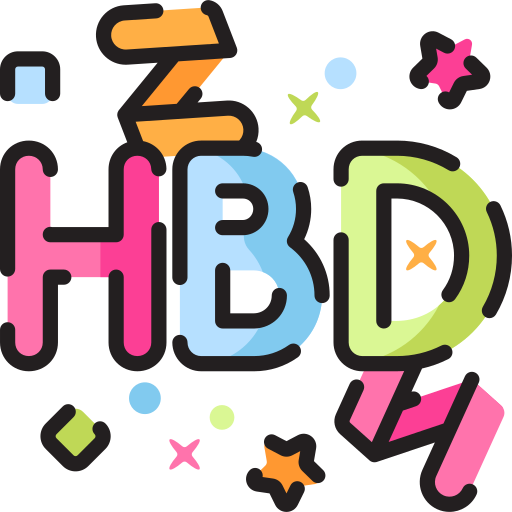 feliz cumpleaños icono gratis