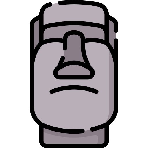 Moai - Free monuments icons